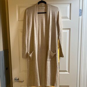 Abercrombie & Fitch Duster Cardigan, Oatmeal